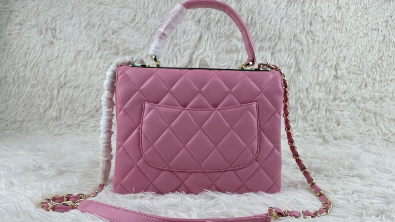 Ch**el top handle bags